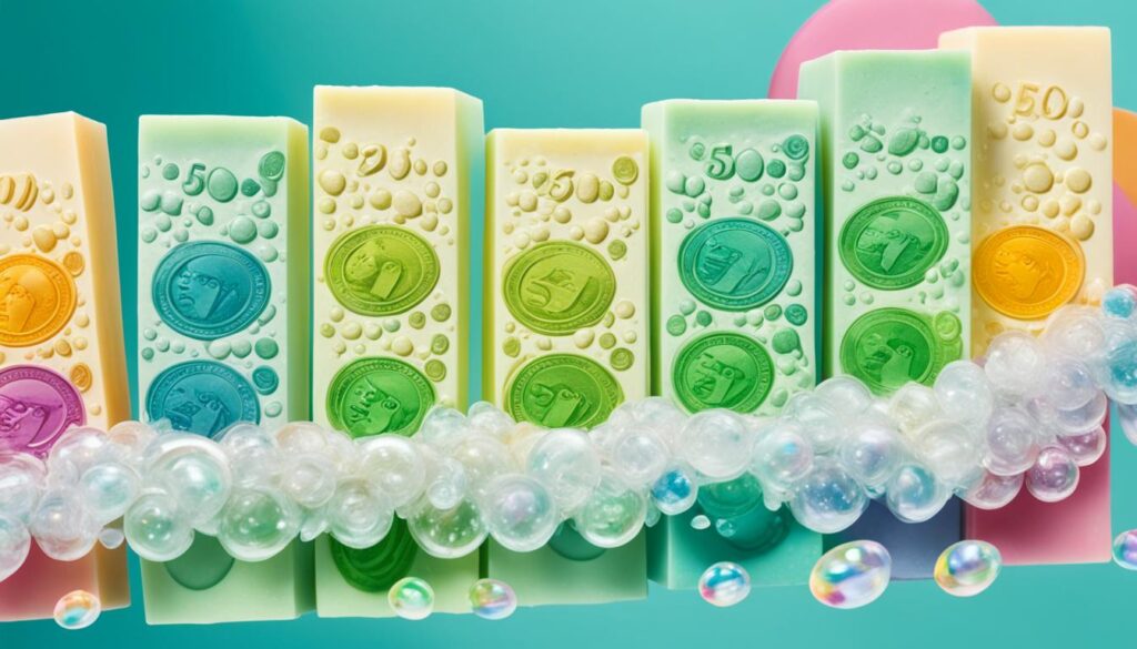 Bubbly Success of Money Themed Soap