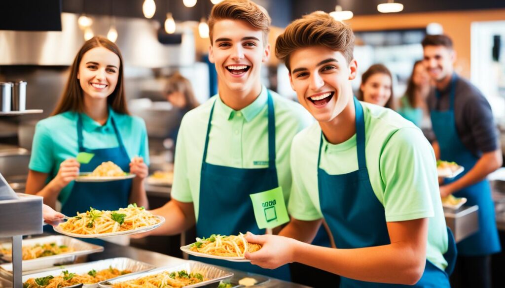 Service Industry Work for Teens